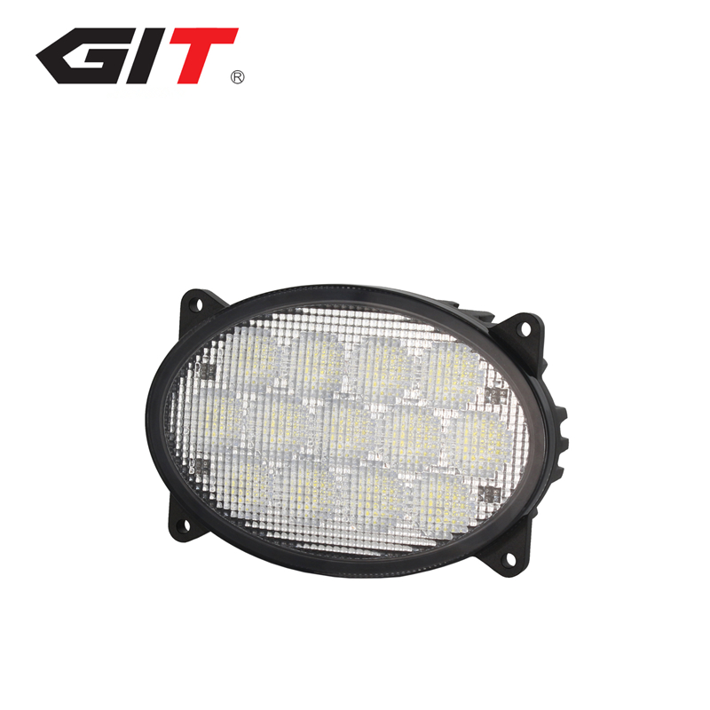 39W 6.3" LED Oval Case/IH Combine Headlight