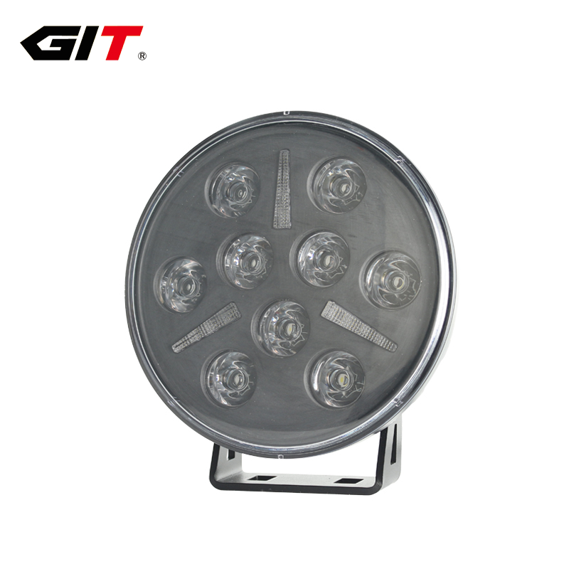 Emark R149 7inch Round LED Driving Light with DRL